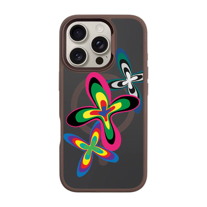 COLOR FLOWER-iPhone 16 Pro Rise Kılıf MagSafe Özellikli