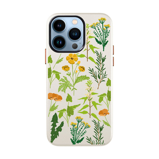 POTHERB-iPhone 14 Leather Kılıf