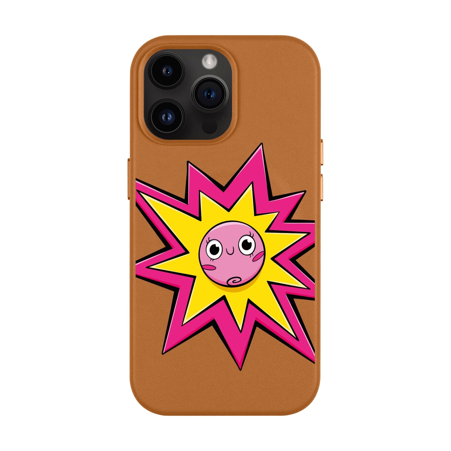 POP PRINCESSES-iPhone 14 Pro Max Leather Kılıf MagSafe Özellikli