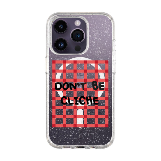 DON'T BE CLICHE-iPhone 14 Pro Shiny Kılıf MagSafe Özellikli