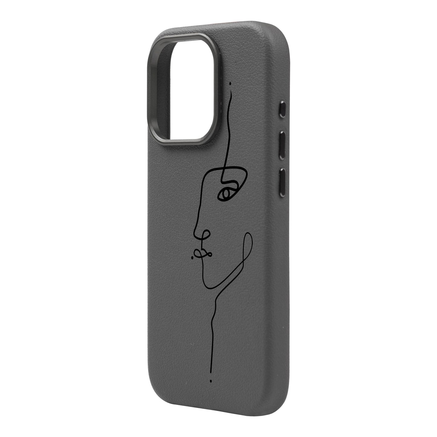 FACE-iPhone 16 Pro Max Leather Premium Kılıf MagSafe Özellikli