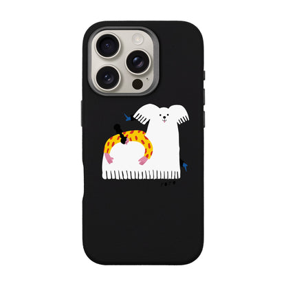 FANCY DOG-iPhone 16 Pro Leather Premium Kılıf MagSafe Özellikli