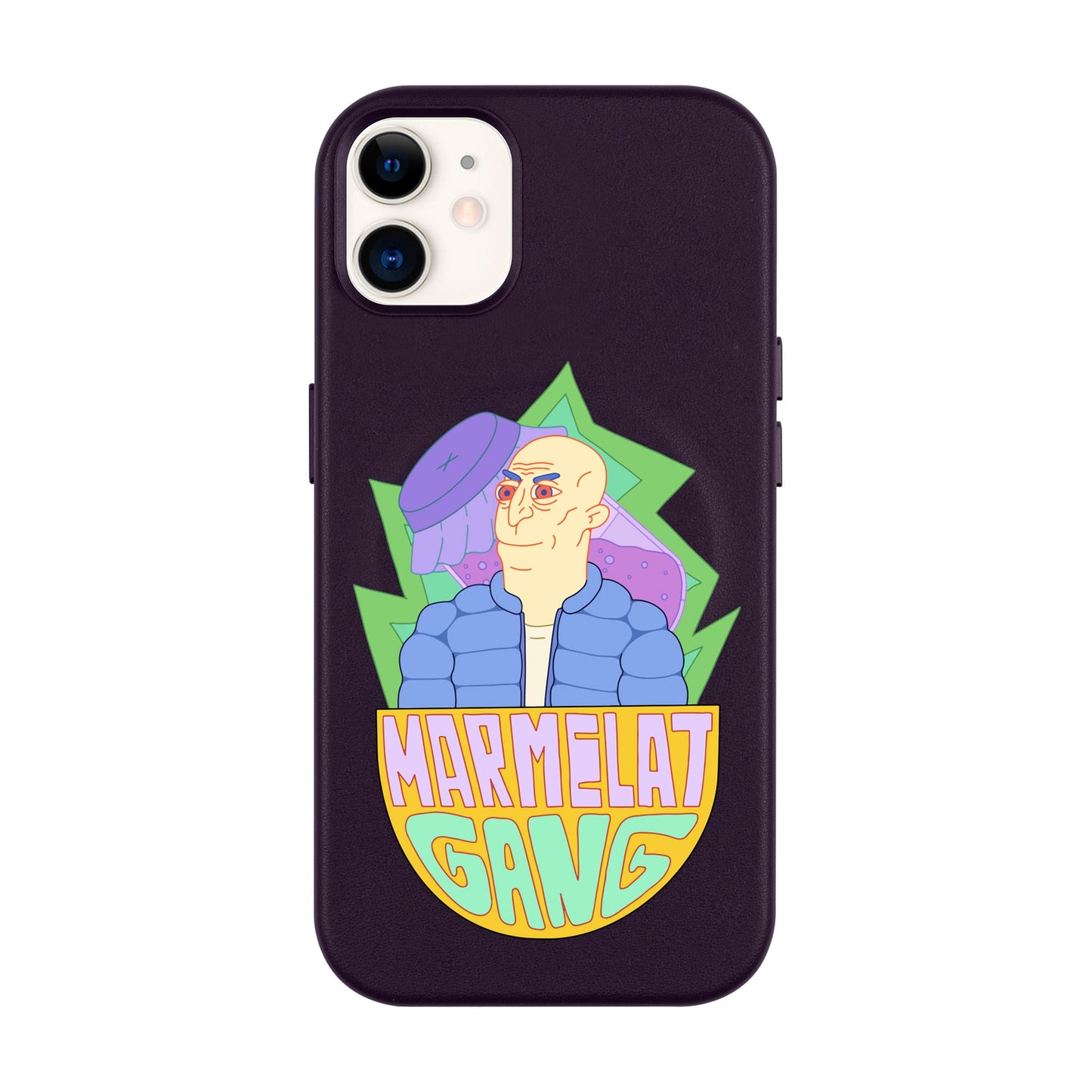 MARMELAT GANG-Leather Kılıf MagSafe Özellikli - iPhone 11