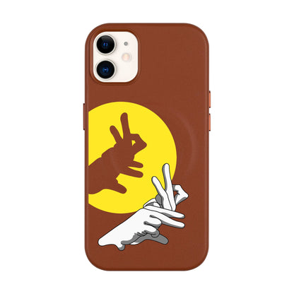 BUNNY-Leather Kılıf MagSafe Özellikli - iPhone 11