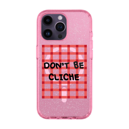 DON'T BE CLICHE-iPhone 14 Pro Max Shiny Kılıf MagSafe Özellikli