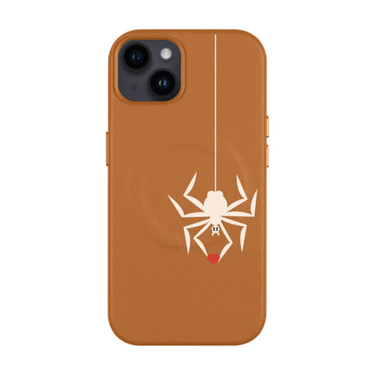 TISSERAND DE LA GRAVITÉ-iPhone 14 Plus Leather Kılıf MagSafe Özellikli