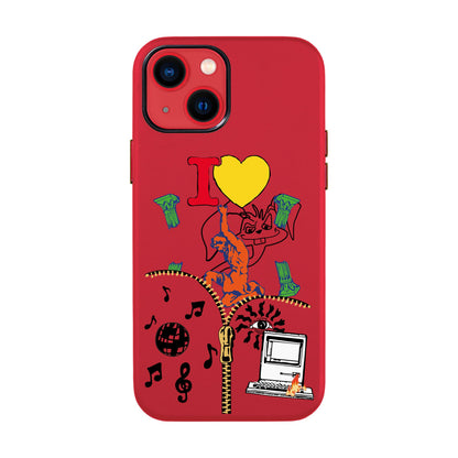 ANTIQUE-iPhone 14 Leather Kılıf