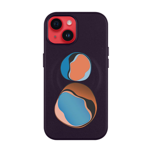 LOOKING FOR GEMS-Leather Kılıf MagSafe Özellikli - iPhone 11