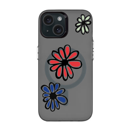 FLORIST-iPhone 15 Hold Kılıf MagSafe Özellikli