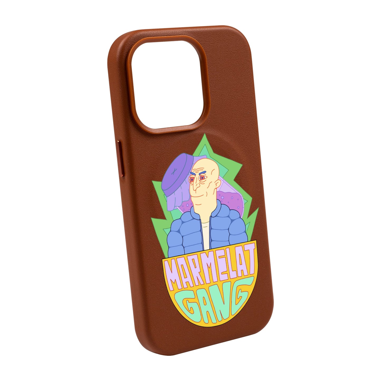 MARMELAT GANG-Leather Kılıf MagSafe Özellikli - iPhone 13