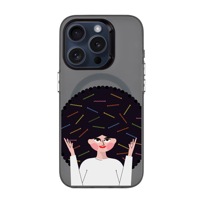 TANGLES OF HAPPINESS-Hold Kılıf MagSafe Özellikli - iPhone 15 Pro