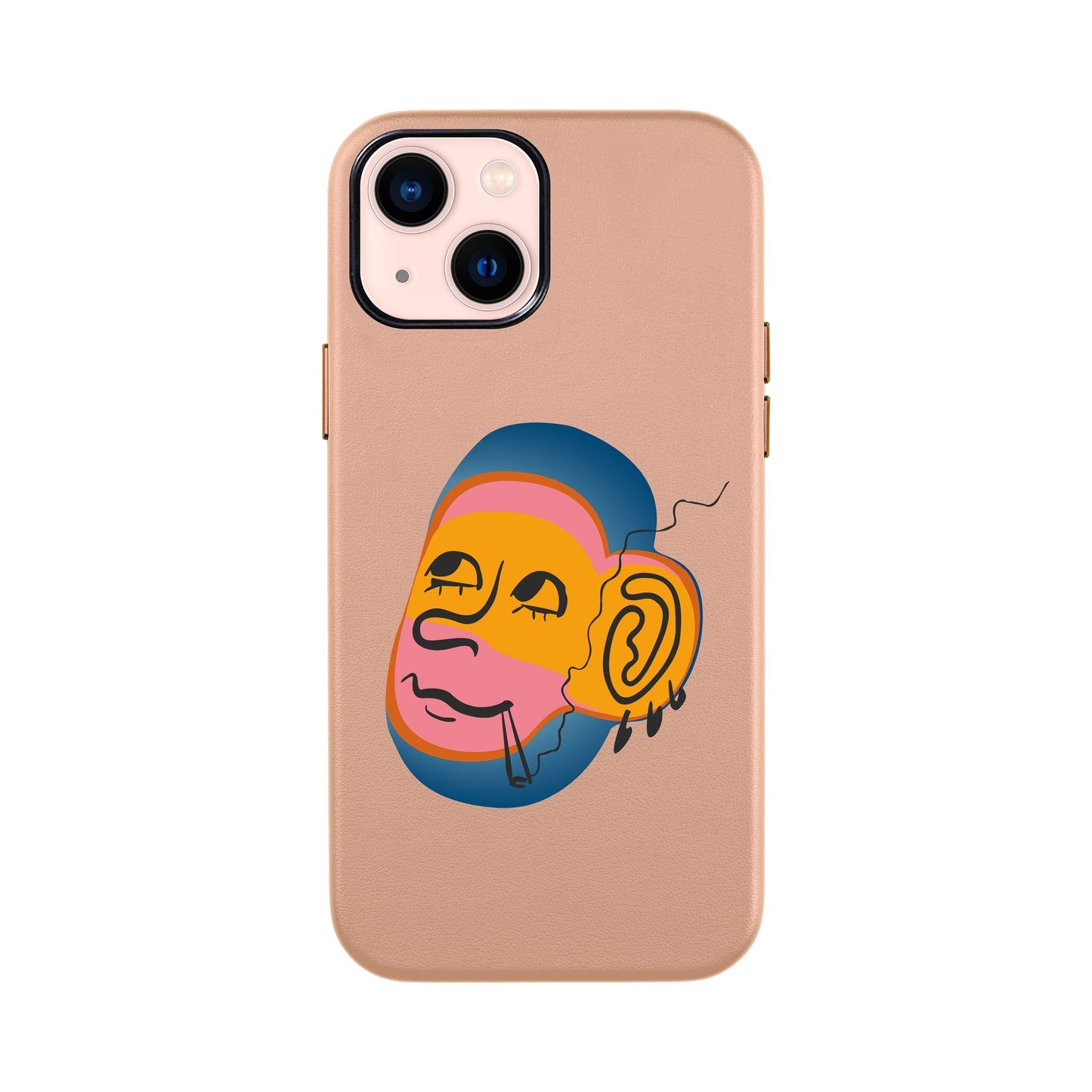 CLIMBING-iPhone 13 Mini Leather Kılıf