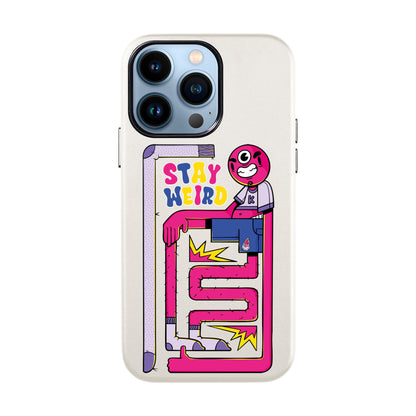 OG TOOTHY-iPhone 13 Pro Max Leather Kılıf
