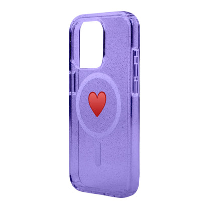 SPREAD HEART-Shiny Kılıf MagSafe Özellikli - iPhone 14