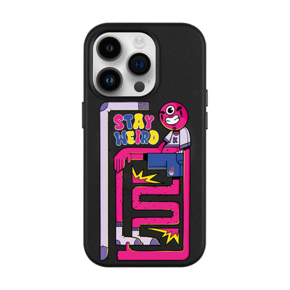 OG TOOTHY-Leather Kılıf MagSafe Özellikli - iPhone 14 Pro