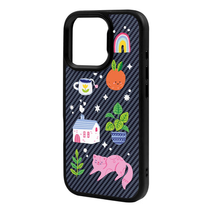 FRESH SPRING-iPhone 16 Pro Max Plaid Kılıf MagSafe Özellikli