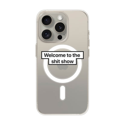 WELCOME-iPhone 15 Pro Solid Kılıf MagSafe Özellikli