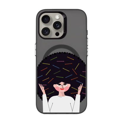 TANGLES OF HAPPINESS-Hold Kılıf MagSafe Özellikli - iPhone 15 Pro Max