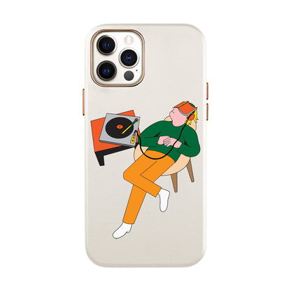 LAZY SUNDAY AFTERNOON-iPhone 12 Mini Leather Kılıf