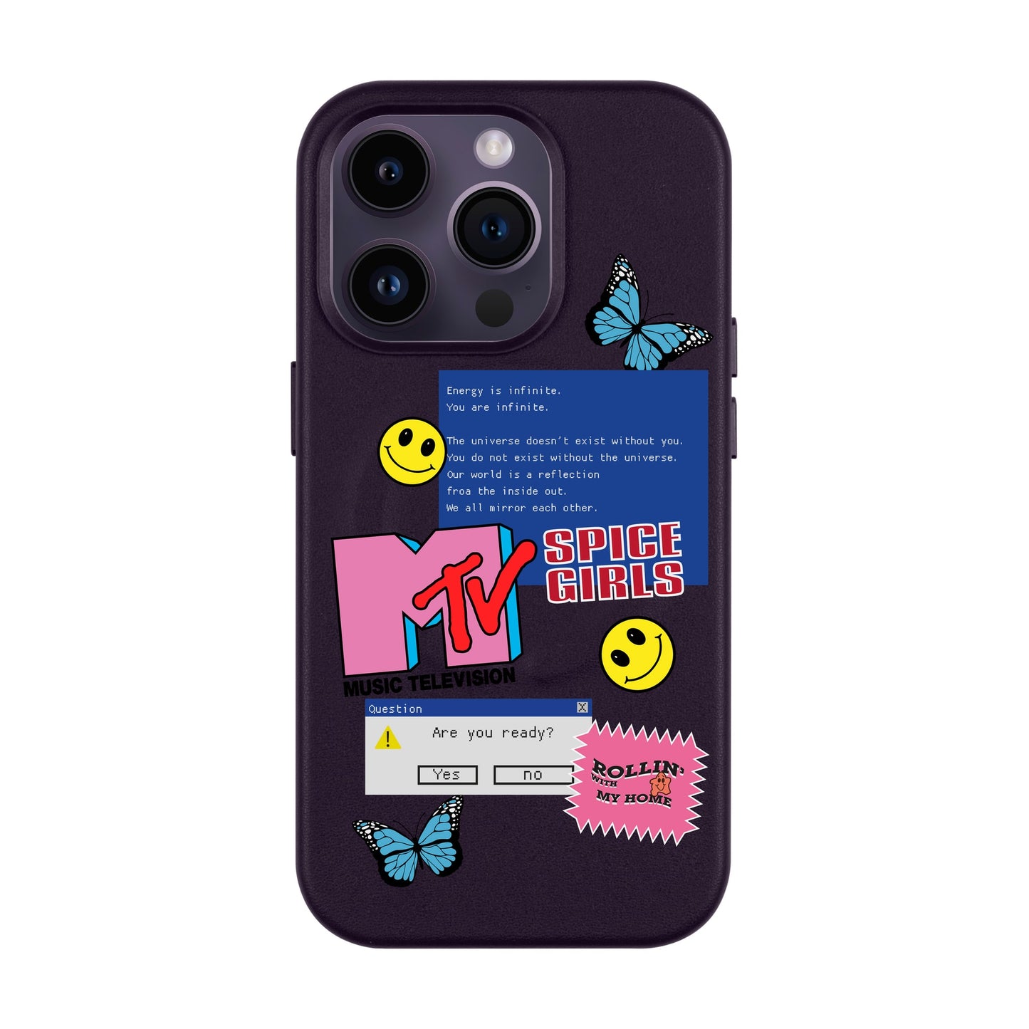 ARE YOU READY-Leather Kılıf MagSafe Özellikli - iPhone 14 Pro