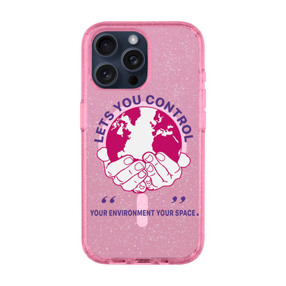 LET'S YOU CONTROL-iPhone 15 Pro Max Shiny Kılıf MagSafe Özellikli