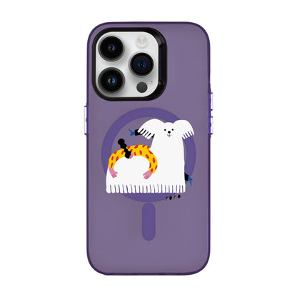 FANCY DOG-iPhone 14 Pro Hold Kılıf MagSafe Özellikli