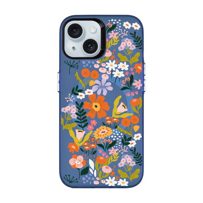 FLOWER-iPhone 15 Hold Kılıf MagSafe Özellikli