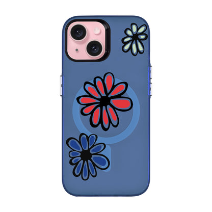 FLORIST-iPhone 15 Hold Kılıf MagSafe Özellikli