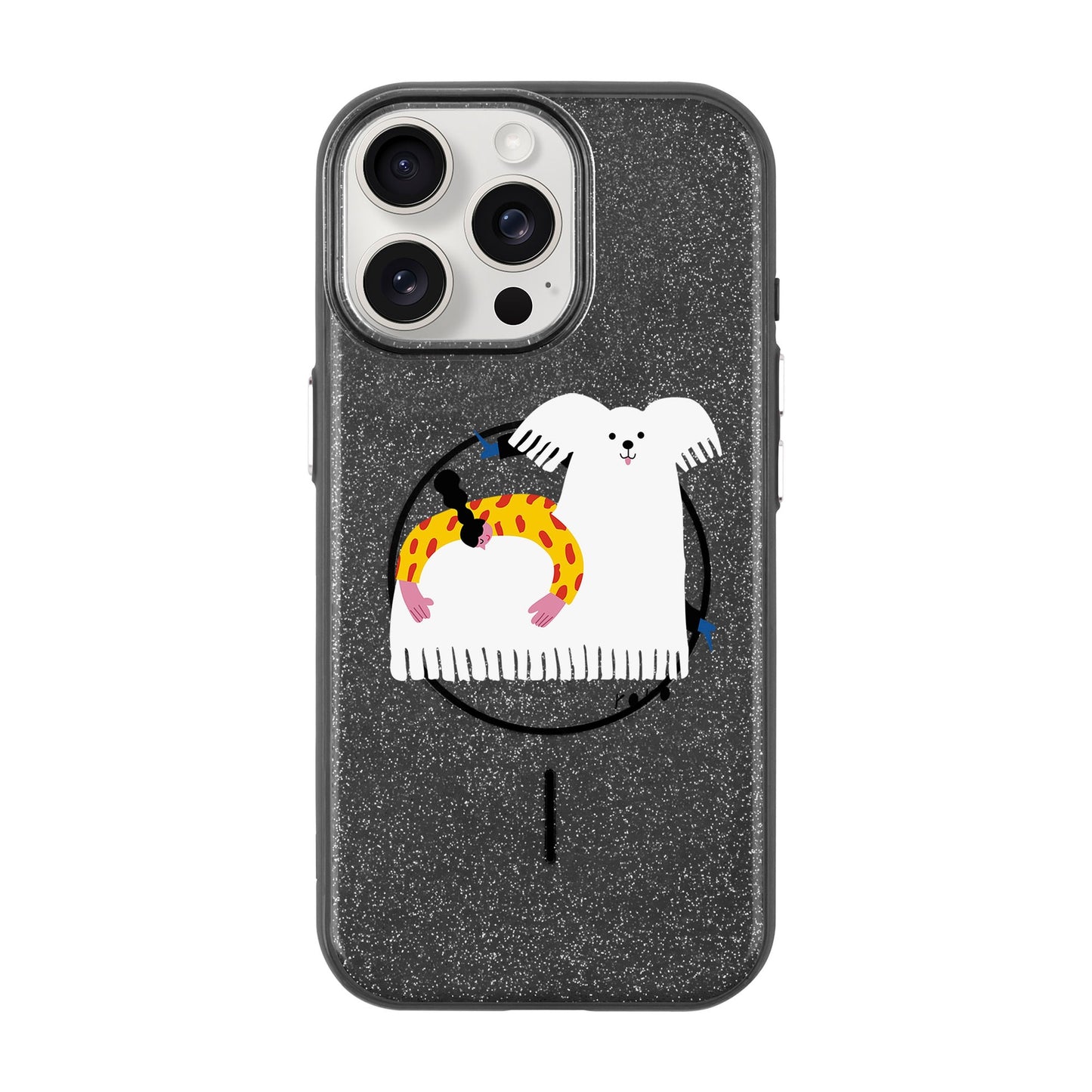 FANCY DOG-iPhone 15 Pro Max Radiant Kılıf MagSafe Özellikli