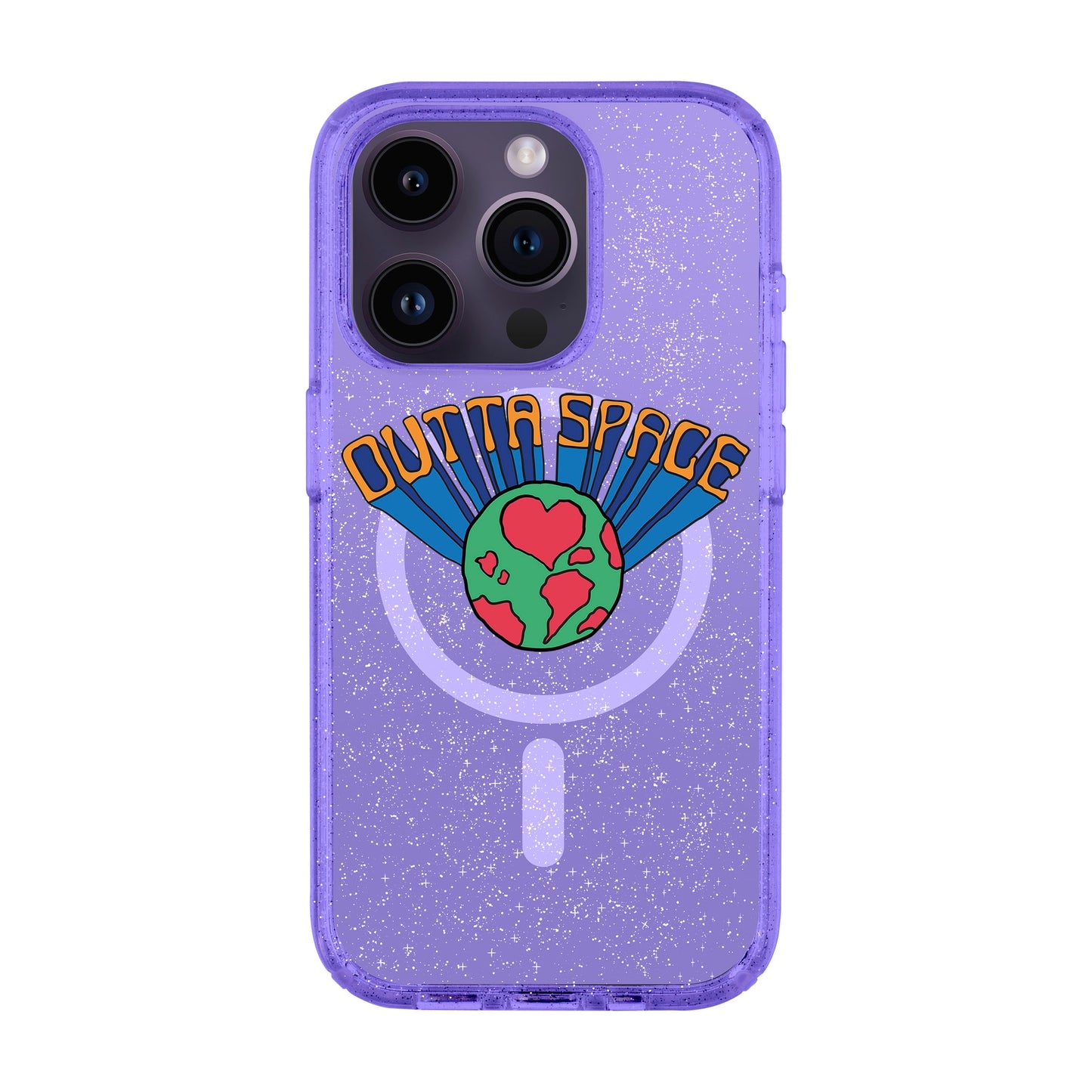 OUTTA SPACE-iPhone 14 Pro Shiny Kılıf MagSafe Özellikli