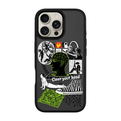 CLEAR YOUR HEAD-iPhone 16 Pro Max Rise Kılıf MagSafe Özellikli