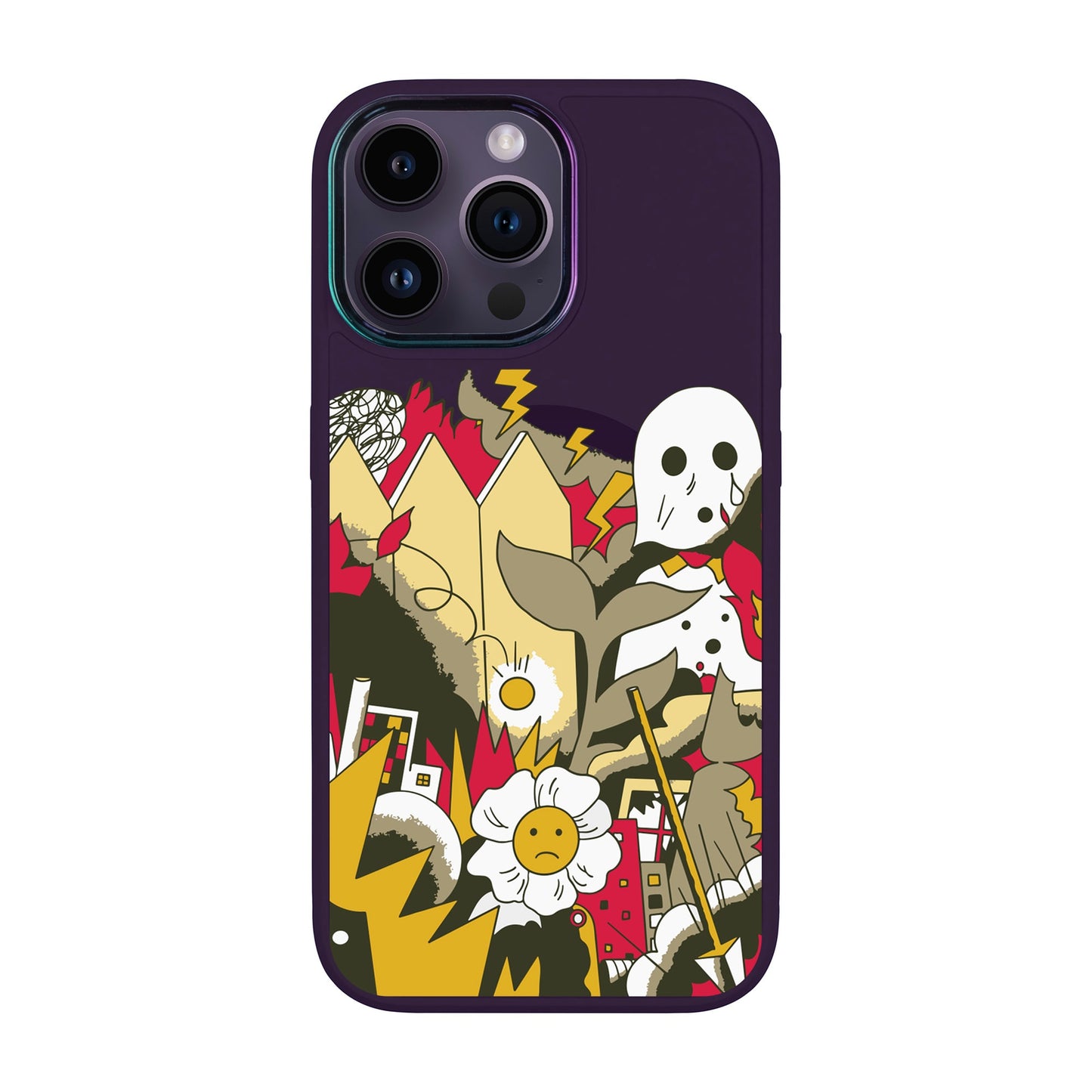 EVERYTHING IS BURNING-Vigor Kılıf MagSafe Özellikli - iPhone 14 Pro Max