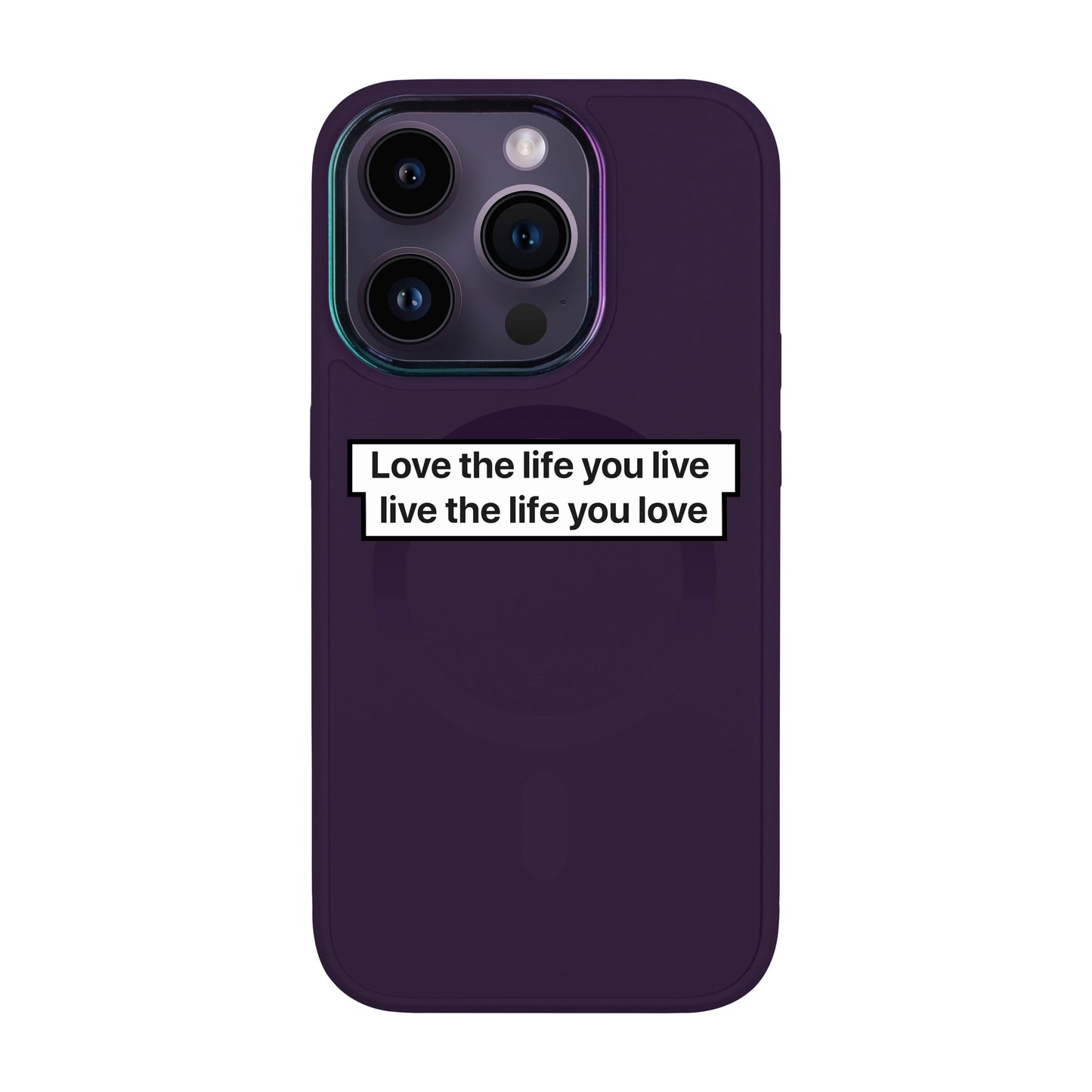 LOVE THE LIFE-Vigor Kılıf MagSafe Özellikli - iPhone 14 Pro