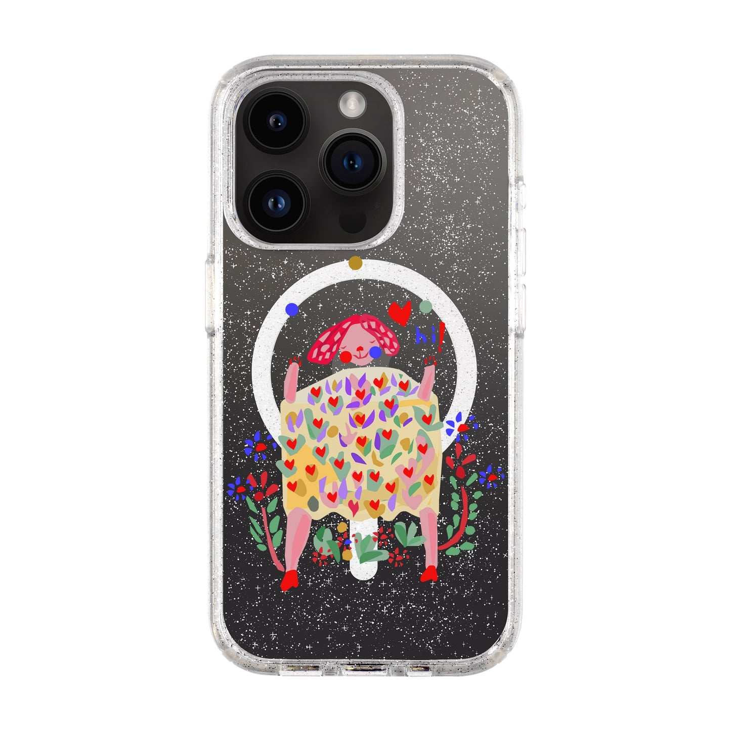 ÜÇ TOP-iPhone 14 Pro Shiny Kılıf MagSafe Özellikli