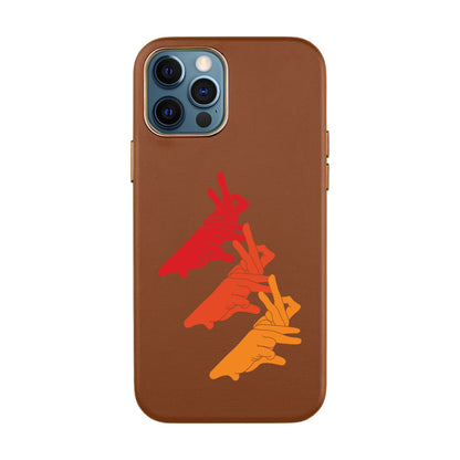 BUNNY MARCH-iPhone X / Xs Leather Kılıf