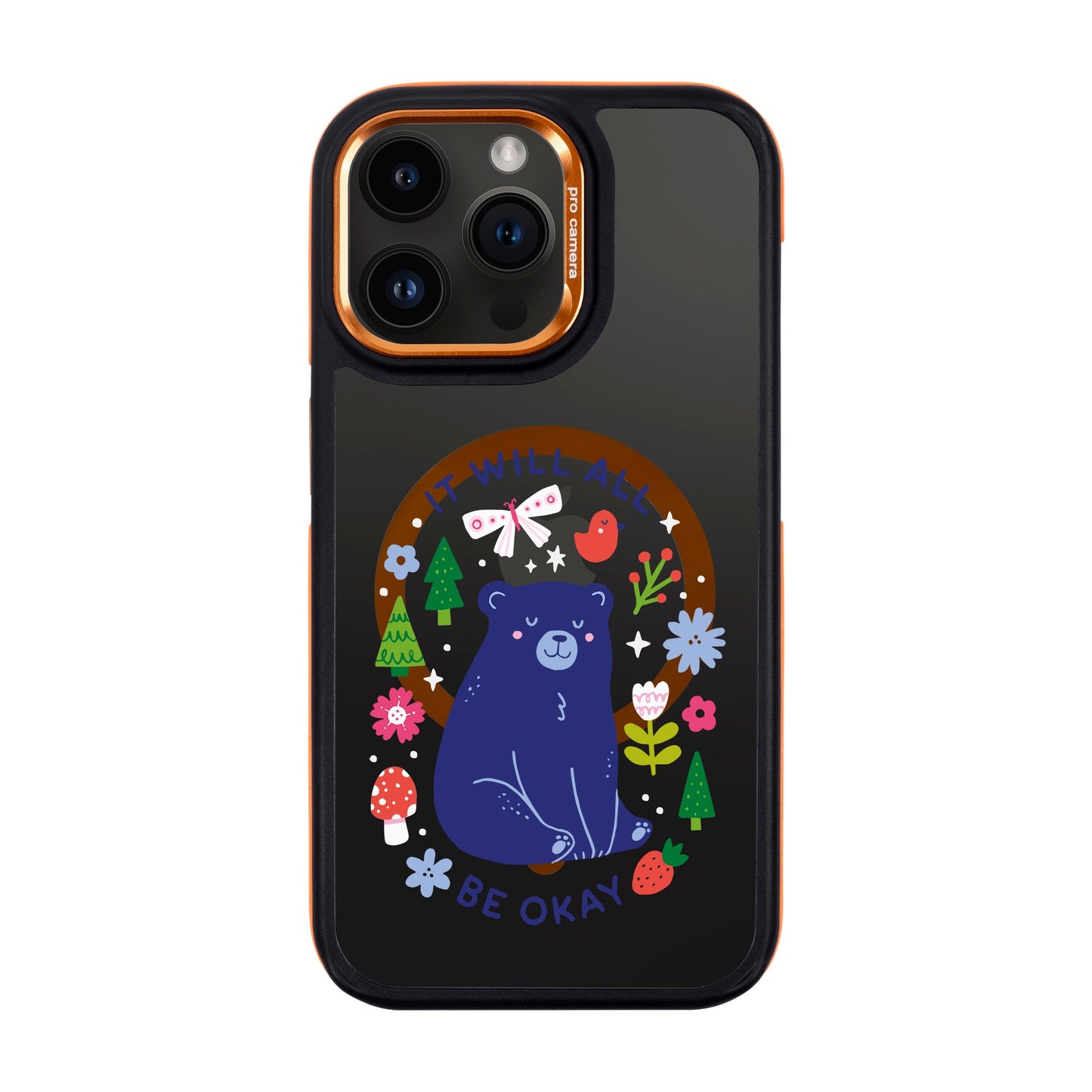 BE OKAY-iPhone 14 Pro Max Dark Kılıf MagSafe Özellikli