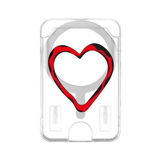 BOUNCE HEART-Clear Kartlık