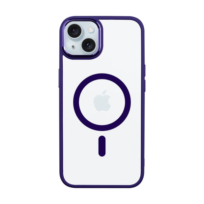 NEW-iPhone 15 Plus Hyaline Kılıf MagSafe Özellikli