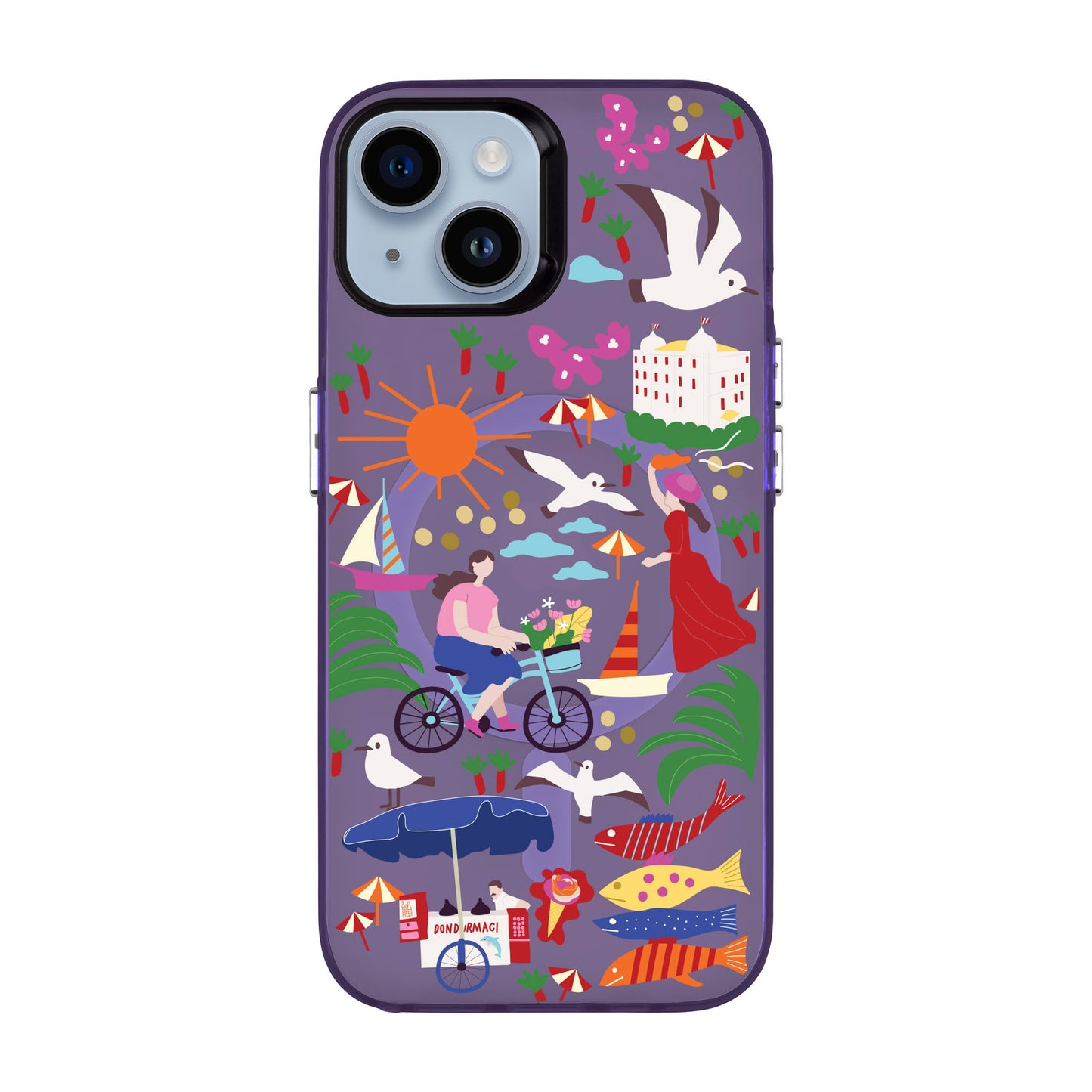 TO'S WITH US ADALAR-Hold Kılıf MagSafe Özellikli - iPhone 13