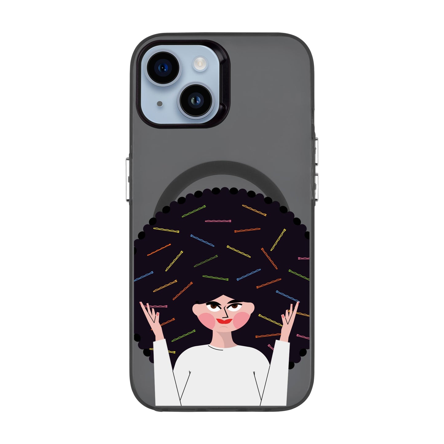 TANGLES OF HAPPINESS-Hold Kılıf MagSafe Özellikli - iPhone 13