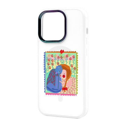 KEDİ POSTA PULU-Vigor Kılıf MagSafe Özellikli - iPhone 11