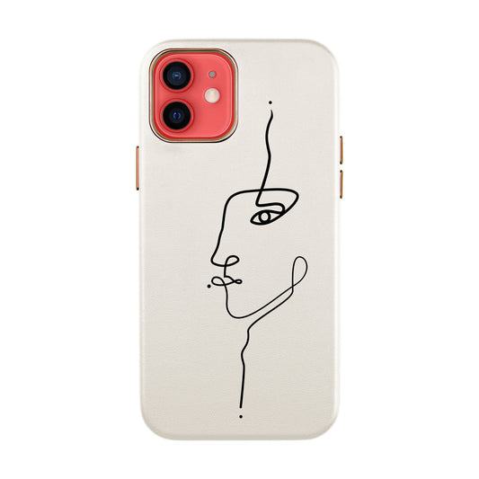 FACE-iPhone 12 Mini Leather Kılıf