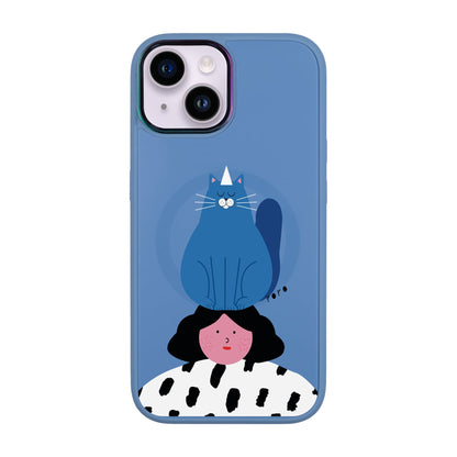 NAUGHTY CAT-iPhone 12 Vigor Kılıf MagSafe Özellikli