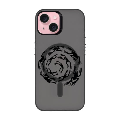 SWIRLING FROG-iPhone 15 Hold Kılıf MagSafe Özellikli