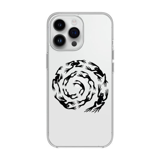 SWIRLING FROGS-iPhone 15 Pro Max Solid Kılıf