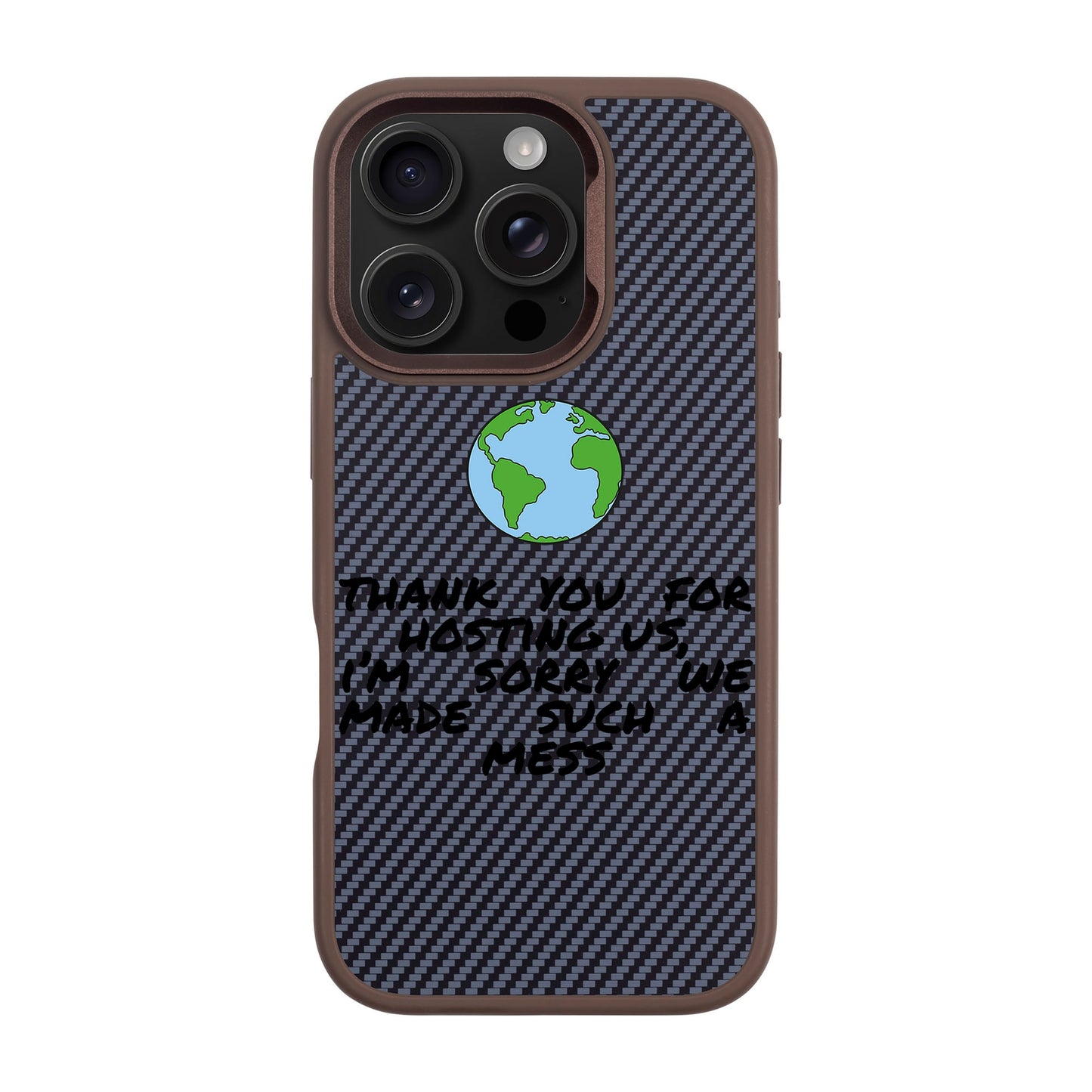 MESS-iPhone 16 Pro Plaid Kılıf MagSafe Özellikli