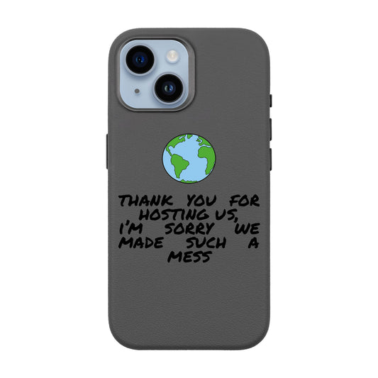MESS-iPhone 14 Leather Premium Kılıf MagSafe Özellikli