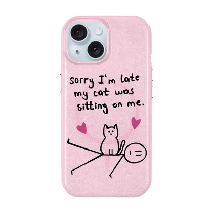 SORRY I'M LATE-iPhone 14 Plus Radiant Kılıf MagSafe Özellikli