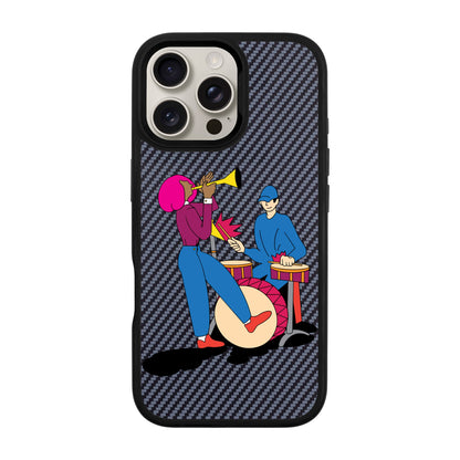 JAM-iPhone 16 Pro Max Plaid Kılıf MagSafe Özellikli