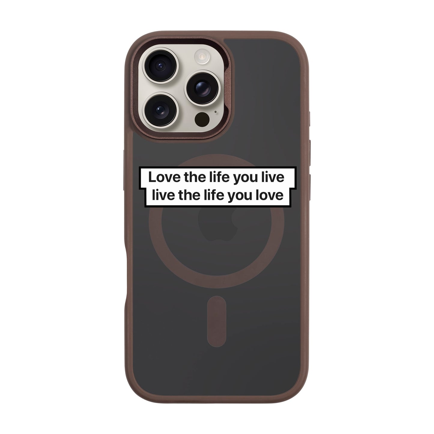 LOVE THE LIFE-iPhone 16 Pro Max Rise Kılıf MagSafe Özellikli